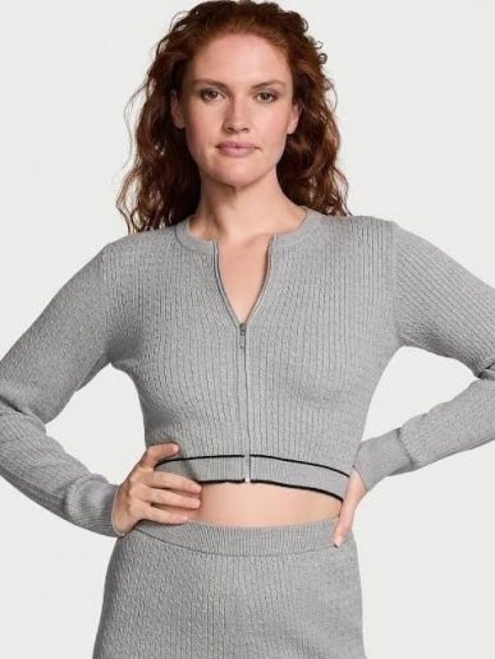 Victoria's Secret Luxe Cable-Knit Cardigan